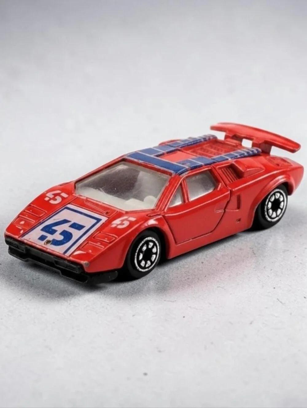 Yatming Lamborghini Countach Tomica Design Red #45 Racing Decals Die-Cast 1:64 T